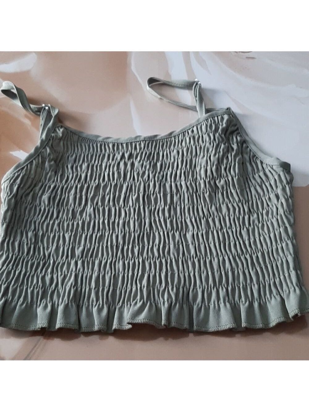 NWOT Girl Shein Iconic Smock top Size 2 XS